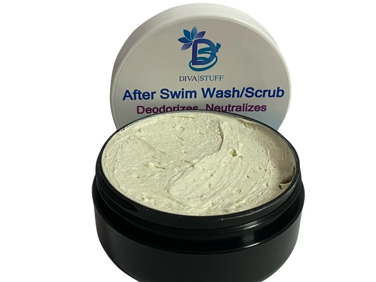 Diva Stuff Store After Swim Wash And Scrub, Deodorizes, Neutralizes And Moisturizes , Helps To Eliminate Rashes And Rid The Skin Of The Smell Of Chlorine ,Fresh Lemon Sugar Scent 5 Diva Stuff Store After Swim Wash And Scrub, Deodorizes, Neutralizes And Moisturizes , Helps To Eliminate Rashes And Rid The Skin Of The Smell Of Chlorine ,Fresh Lemon Sugar Scent - Image 3