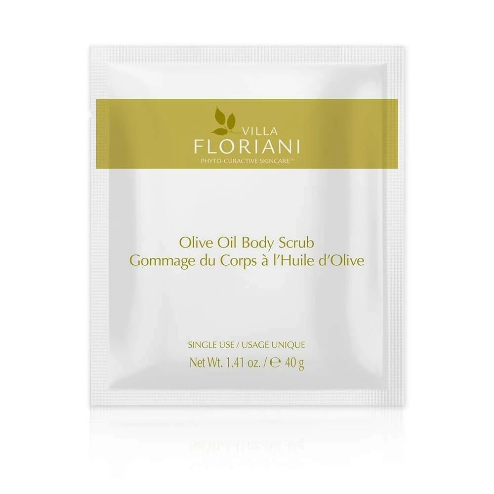 Villa Floriani Olive Oil Body Scrub - 5 Sachets Per Box 3 Villa Floriani Olive Oil Body Scrub - 5 Sachets Per Box