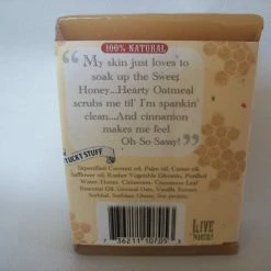 Filthy Farmgirl Sassy Honey Oatmeal All Natural Glycerin BAR SOAP Cinnamon Oats Vanilla 5 Filthy Farmgirl Sassy Honey Oatmeal All Natural Glycerin BAR SOAP Cinnamon Oats Vanilla -Moisturizers Sales d0y1a3u5qhjyrxj4chgzaemeogkz