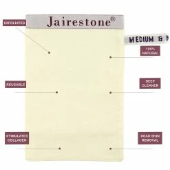 Jairestone Exfoliating Shower Mitt - Dead Skin Remover - Reusable Silk Exfoliating Mitt - Turkish Bath Exfoliating Mitt - Hammam Bath Scrubbing Kessa - Keratosis Pilaris Treatment (Normal & Medium Skin) -Moisturizers Sales d2r2osl2i8lcrppz94z2lw4rdtw5