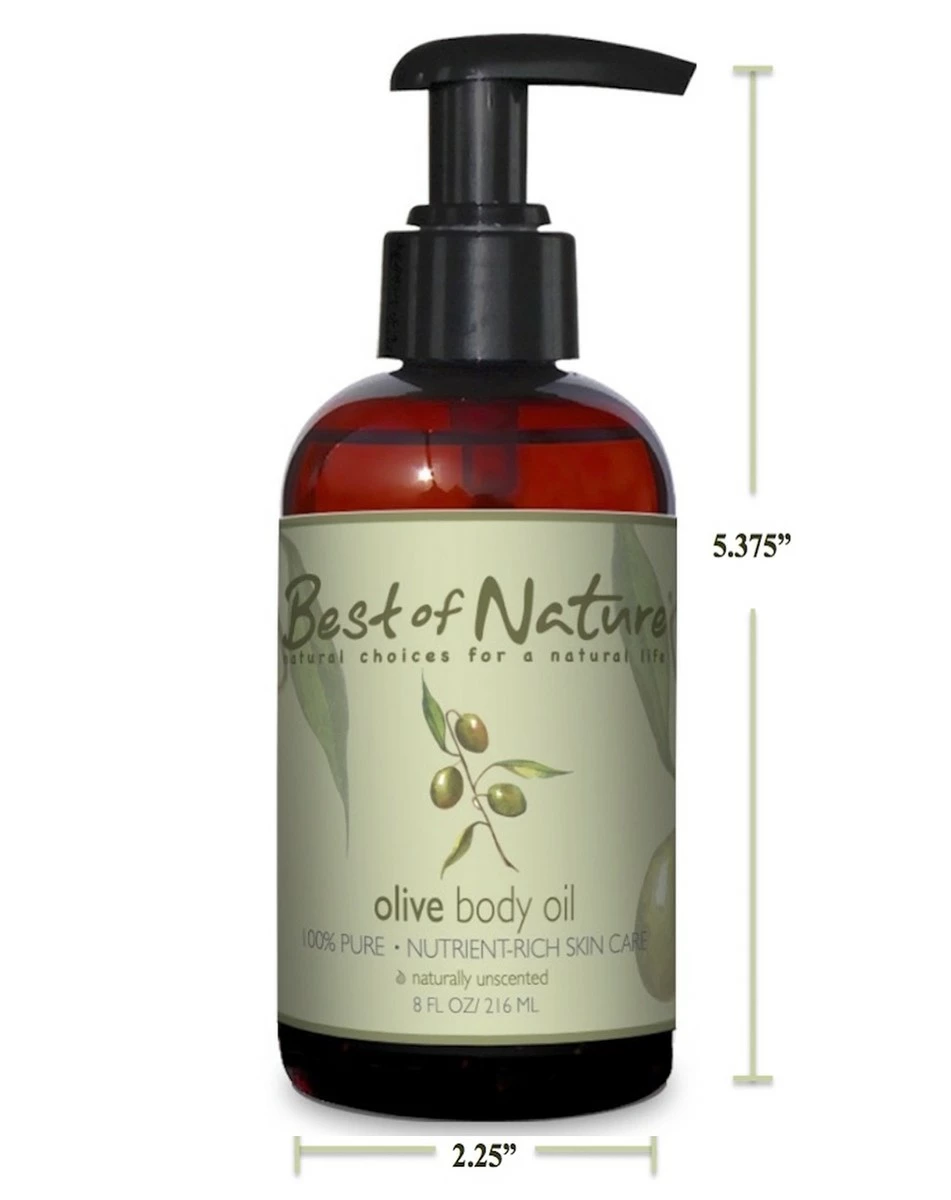 Best Of Nature 100% Pure Olive Massage & Body Oil (8 Oz) 4 Best Of Nature 100% Pure Olive Massage & Body Oil (8 Oz) - Image 2
