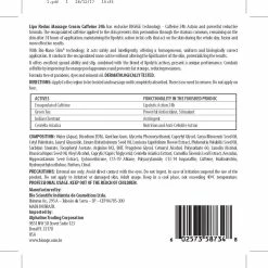 Bioage Skincare Solutions LIPOREDUX MASSAGE CAFFEIN 24 H 1Kg (35 OZ) Lipolytic Action 24h, Anti-Cellulite, Measurements Reduction DNA Technology, Intense Sliding 11 Bioage Skincare Solutions LIPOREDUX MASSAGE CAFFEIN 24 H 1Kg (35 OZ) Lipolytic Action 24h, Anti-Cellulite, Measurements Reduction DNA Technology, Intense Sliding -Moisturizers Sales d84q9gf9din68u3q5ve5lcoc0k6d