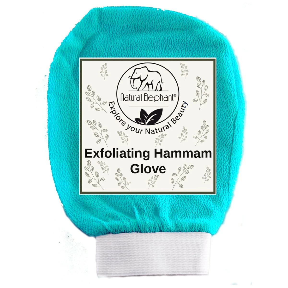 Natural Elephant Exfoliating Hammam Glove (Black, Lilac, Teal, Orange, And Brown (Pack Of 5)) 4 Natural Elephant Exfoliating Hammam Glove (Black, Lilac, Teal, Orange, And Brown (Pack Of 5)) - Image 2
