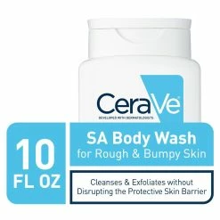CeraVe Body Wash With Salicylic Acid | Fragrance Free Body Wash To Exfoliate Rough And Bumpy Skin | Allergy Tested | 10 Ounce 12 CeraVe Body Wash With Salicylic Acid | Fragrance Free Body Wash To Exfoliate Rough And Bumpy Skin | Allergy Tested | 10 Ounce -Moisturizers Sales dfxg4h0mp8h5rz0vydrqnljkcmi6