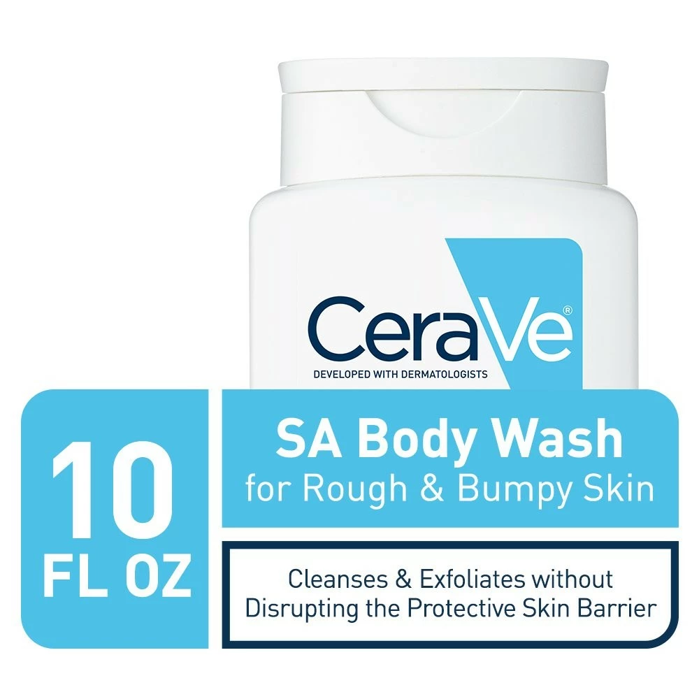 CeraVe Body Wash With Salicylic Acid | Fragrance Free Body Wash To Exfoliate Rough And Bumpy Skin | Allergy Tested | 10 Ounce 5 CeraVe Body Wash With Salicylic Acid | Fragrance Free Body Wash To Exfoliate Rough And Bumpy Skin | Allergy Tested | 10 Ounce - Image 3