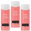 Neutrogena Body Clear Acne Treatment Body Wash With 2% Salicylic Acid Acne Medicine To Prevent Body Breakouts, Pink Grapefruit Shower Gel For Back, Chest & Shoulders, Vitamin C, 8.5 Fl. Oz (Pack Of 3) 1 Neutrogena Body Clear Acne Treatment Body Wash With 2% Salicylic Acid Acne Medicine To Prevent Body Breakouts, Pink Grapefruit Shower Gel For Back, Chest & Shoulders, Vitamin C, 8.5 Fl. Oz (Pack Of 3) -Moisturizers Sales dij6m0kzyjqeu9bsn52iffpq2yg4