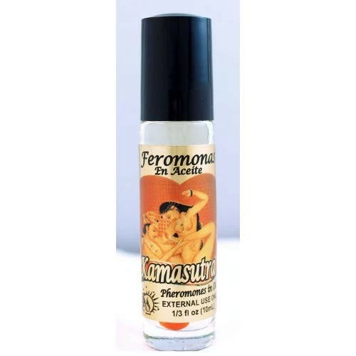 MW 1 PIECE KAMASUTRA PHEROMONE OIL ROLL-ON BOTTLE 1/3 OZ 10ML 3 MW 1 PIECE KAMASUTRA PHEROMONE OIL ROLL-ON BOTTLE 1/3 OZ 10ML