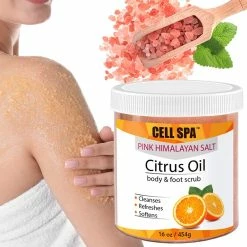 Cell Spa 16 Oz Exfoliating Citrus Oil Infused With Organic Essential Oils Body & Foot Scrub With Pink Himalayan Salt For Skin Care, Natural Anti-Cellulite, Acne, Foot Soak, Stretch Marks Wrinkles & Scars 12 Cell Spa 16 Oz Exfoliating Citrus Oil Infused With Organic Essential Oils Body & Foot Scrub With Pink Himalayan Salt For Skin Care, Natural Anti-Cellulite, Acne, Foot Soak, Stretch Marks Wrinkles & Scars -Moisturizers Sales dq00oyb8vt7vkptcvesepu8lpuyn