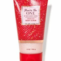 Bath & Body Works Bath And Body Works Full Size Body Care W/Essential Oils - You're The ONE - Sparkling Body Scrub 8 Oz
