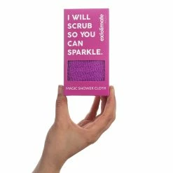 Green Heart Labs Store ExfoliMATE | Magic Exfoliating Shower Cloth Gently Removes Dead Skin For A Youthful Clear Complexion (Purple - Pocket 2.0) -Moisturizers Sales drj27mg3nx9dh7754yqnh5mug4eh