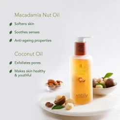 PureSense Macadamia Moisture Restore Shower Cleansing Oil - Sulphate & Paraben Free (200ml) -Moisturizers Sales dvhr43902anb8kes07sa1cwegq5j