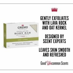 Cremo Store Cremo Exfoliating Body Bar With Shea Butter, Sage & Citrus, 6 Oz. (pack Of 3) 12 Cremo Store Cremo Exfoliating Body Bar With Shea Butter, Sage & Citrus, 6 Oz. (pack Of 3) -Moisturizers Sales dxbm20tlzahowbbrm4ezbselbi0i