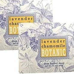 Greenwich Bay Trading Company Set Of Two 10.5 Oz Shea Butter Soap Bars (Lavender Chamomile)