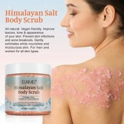 PEPHUCA Premium Himalayan Salt Body Scrub With Lychee Oil Natural Exfoliating Salt Scrub For Acne, Cellulite, Deep Cleansing, Scars, Wrinkles, Exfoliate And Moisturize Skin -Moisturizers Sales e4fjnu1kaguckz3nonyf3vsy8k05