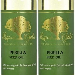 Liquid Gold 24 Oz Premium Organic Perilla Seed Oil 100% Pure Cold Pressed Health Hair Skin Care Moisturizing