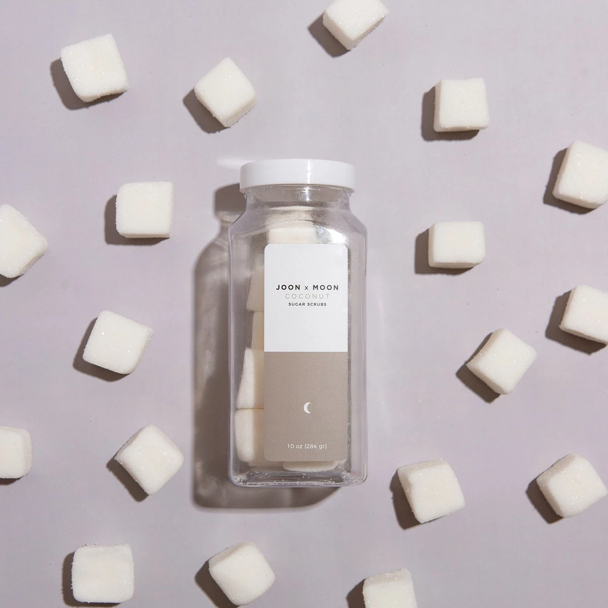 JOON X MOON Sugar Scrub (Coconut, 1 Pack), Exfoliating Body Scrub, Moisturizing Aloe And Shea Butter To Soften And Nourish Skin, Beauty And Self Care Essential, Single Use Scrub Cubes, 10 Oz 5 JOON X MOON Sugar Scrub (Coconut, 1 Pack), Exfoliating Body Scrub, Moisturizing Aloe And Shea Butter To Soften And Nourish Skin, Beauty And Self Care Essential, Single Use Scrub Cubes, 10 Oz - Image 3