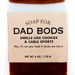 Whiskey River Soap Co. - Dad Bods Soap, 6 Oz, Toasted Marshmallow Scented