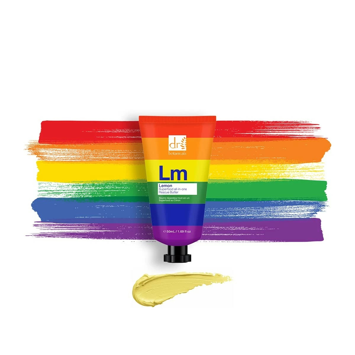 Dr Botanicals Store - Dr Botanicals Lemon Superfood All-in-one Rescue Butter - PRIDE EDITION 1.69 Fl Oz 4 Dr Botanicals Store - Dr Botanicals Lemon Superfood All-in-one Rescue Butter - PRIDE EDITION 1.69 Fl Oz - Image 2