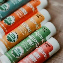 Cliganic Store Cliganic Organic Lip Balm - Vanilla (Pack Of 4)