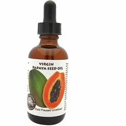 Best Nature's Cosmetics Papaya Seed Oil - Virgin (Cold Pressed, Unrefined) Combat Skin Imperfections, Large Pores, Dark Spots And Blemishes 2oz (60ml)