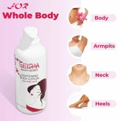 OMIC Geisha Beauty Secrets Brightening Body Lotion 400ml- Skin Lightening Body Lotion, With Lactic Acid And Kojic Acid, -Moisturizers Sales eu9zui1fw8slpka05jcsrvtc15cf