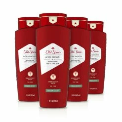 Old Spice Store Old Spice Ultra Smooth Moisturizing Face & Body Wash For Men, Fresh Start, 16 Fl Oz, Pack Of 4
