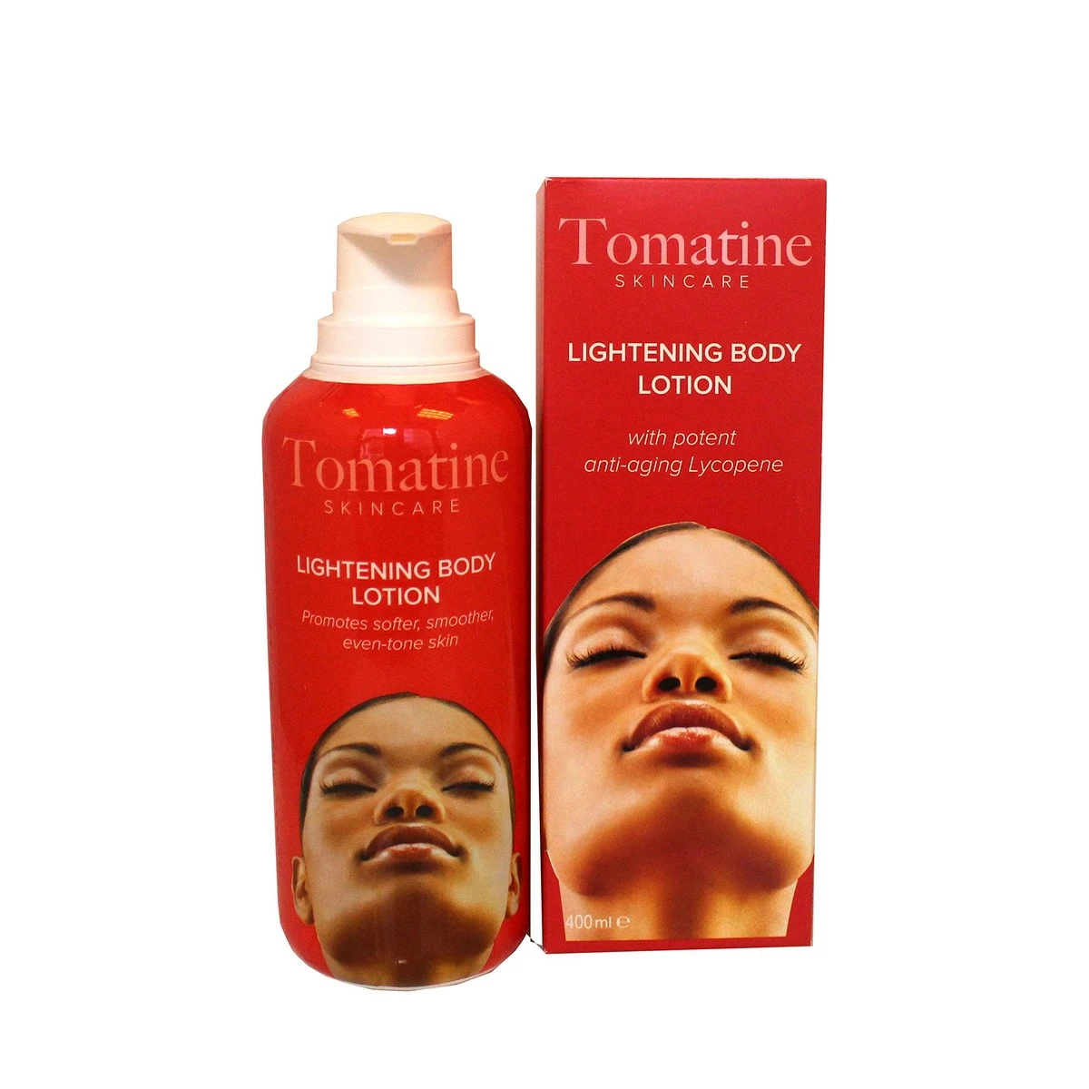 Tomatine Lightening Body Lotion 400ml - Formulate To Hydrate And Moistures Skin, Lightening Properties 3 Tomatine Lightening Body Lotion 400ml - Formulate To Hydrate And Moistures Skin, Lightening Properties