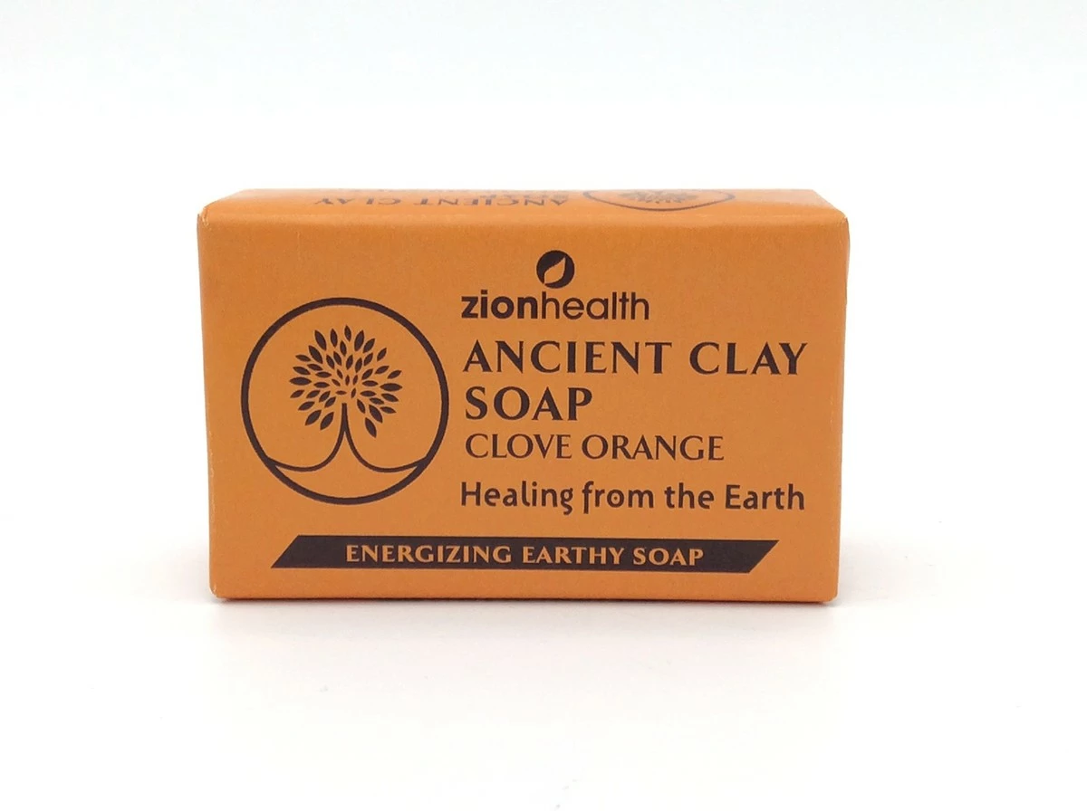 Ancient Clay Orange Clove Soap Zion Health 6 Oz Bar Soap 3 Ancient Clay Orange Clove Soap Zion Health 6 Oz Bar Soap