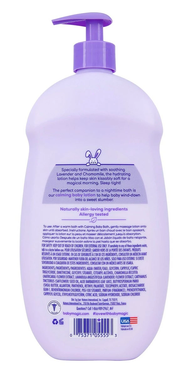 Baby Magic Store Baby Magic Calming Baby Lotion, Lavender & Chamomile, 30 Oz 11 Baby Magic Store Baby Magic Calming Baby Lotion, Lavender & Chamomile, 30 Oz - Image 9