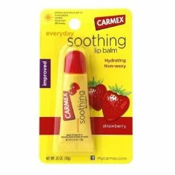 Carmex® Carmex Strawberry Flavor Everyday Soothing Lip Balm SPF 15, Tube 0.35 Oz (Pack Of 3) -Moisturizers Sales fqdecnpgzhf5pwerqjk3st94fur1