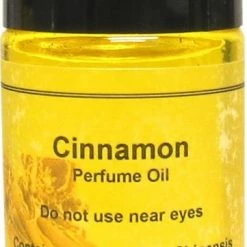 Eclectic Lady Cinnamon Perfume Oil, Large - Organic Jojoba Oil, Roll On, 1 Oz