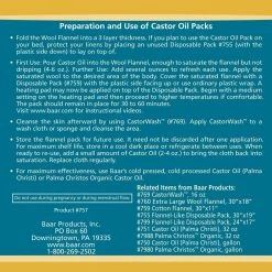 Baar Pure Organic Cold Pressed Castor Oil Pack Kit - Exclusive Palma Christos Brand - Hexane FREE! Many Castor Oil Uses For Health Problems! 14 Baar Pure Organic Cold Pressed Castor Oil Pack Kit - Exclusive Palma Christos Brand - Hexane FREE! Many Castor Oil Uses For Health Problems! -Moisturizers Sales fxoadb7n17m0mv80j96sg5jaf0e6