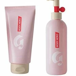 Glossier Body Hero Duo Body Hero Daily Oil Wash 8.4 Fl Oz/250 Ml Body Hero Daily Perfecting Cream 8.4 Fl Oz/250 Ml