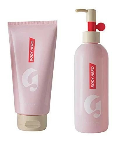 Glossier Body Hero Duo Body Hero Daily Oil Wash 8.4 Fl Oz/250 Ml Body Hero Daily Perfecting Cream 8.4 Fl Oz/250 Ml 3 Glossier Body Hero Duo Body Hero Daily Oil Wash 8.4 Fl Oz/250 Ml Body Hero Daily Perfecting Cream 8.4 Fl Oz/250 Ml