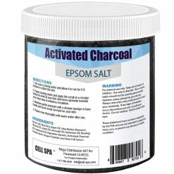 Cell Spa Exfoliating Activated Charcoal Body & Foot Scrub Infused With Collagen And Stem Cell With Epsom Salt For Skin Care, Natural Anti-Cellulite, Acne, Foot Soak, Stretch Marks Wrinkles & Scars 16 Oz -Moisturizers Sales fynlq3mf0627kwfhhqt9hdkzenbp