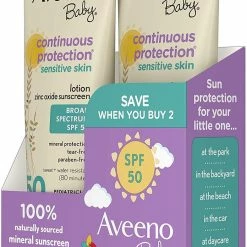 Aveeno Baby Natural Protection Lotion Sunscreen SPF 50-3 Oz, Pack Of 2 -Moisturizers Sales g8kd007bepo2bye31ssx41wrmnlu