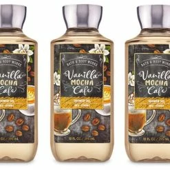 Bath & Body Works Bath And Body Works Vanilla Mocha Cafe - Lot Of 3 Shower Gel Full Size