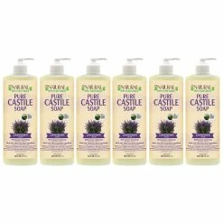 Dr. Natural’s Pure-Castile Liquid Soap - Lavender 32oz. - 6 Pack