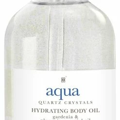 Measurable Difference Aquamarine Gem Infused Glitter Body Oil, 4 Fluid Ounce