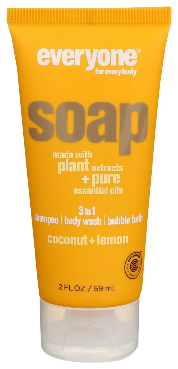 Everyone EO Coconut Lemon Soap, 2 OZ 3 Everyone EO Coconut Lemon Soap, 2 OZ
