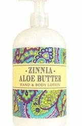 Greenwich Bay Trading Company Botanical Collection: Zinnia Aloe Butter 16oz Lotion