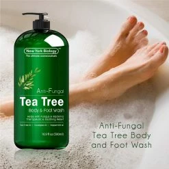 NEW YORK BIOLOGY THE ULTIMATE COSMECEUTICALS New York Biology Tea Tree Body Wash - Helps Soothe Itchy Skin, Jock Itch, Athletes Foot, Toenail Fungus, Eczema, Acne, Body Odor And Ringworm - Moisturizing Body Wash For Men & Women – 16 Fl Oz 11 NEW YORK BIOLOGY THE ULTIMATE COSMECEUTICALS New York Biology Tea Tree Body Wash - Helps Soothe Itchy Skin, Jock Itch, Athletes Foot, Toenail Fungus, Eczema, Acne, Body Odor And Ringworm - Moisturizing Body Wash For Men & Women – 16 Fl Oz -Moisturizers Sales gij65bdf1vrb1tnj2dbsaxtlfhzw