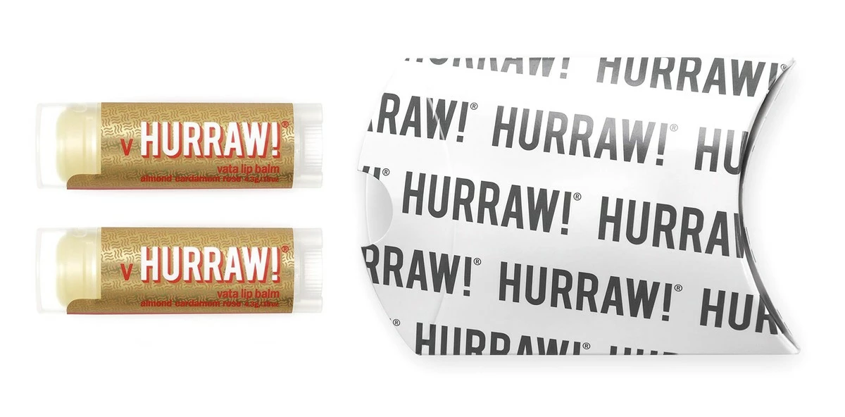 HURRAW! Store Hurraw! Vata (Almond, Cardamom, Rose) Lip Balm, 2 Pack – Organic, Certified Vegan, Cruelty And Gluten Free. Non-GMO, 100% Natural Ingredients. Bee, Shea, Soy And Palm Free. Made In USA 4 HURRAW! Store Hurraw! Vata (Almond, Cardamom, Rose) Lip Balm, 2 Pack – Organic, Certified Vegan, Cruelty And Gluten Free. Non-GMO, 100% Natural Ingredients. Bee, Shea, Soy And Palm Free. Made In USA - Image 2
