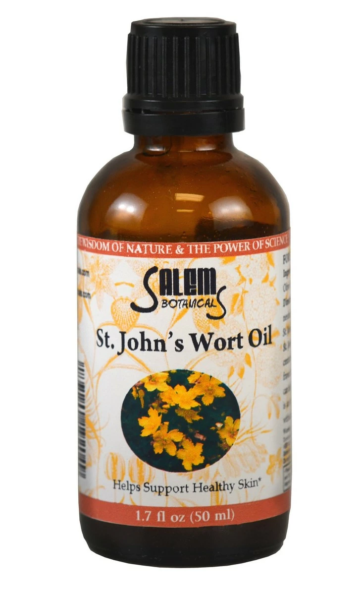 Salem Botanical St Johns Wort Oil, 1.7 Fluid Ounce 3 Salem Botanical St Johns Wort Oil, 1.7 Fluid Ounce