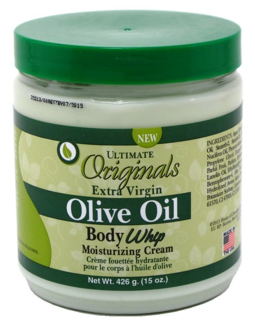 Africa's Best Ultimate Organic Extra-virgin Olive Oil Body Whip Cream, 15 Ounce 3 Africa's Best Ultimate Organic Extra-virgin Olive Oil Body Whip Cream, 15 Ounce