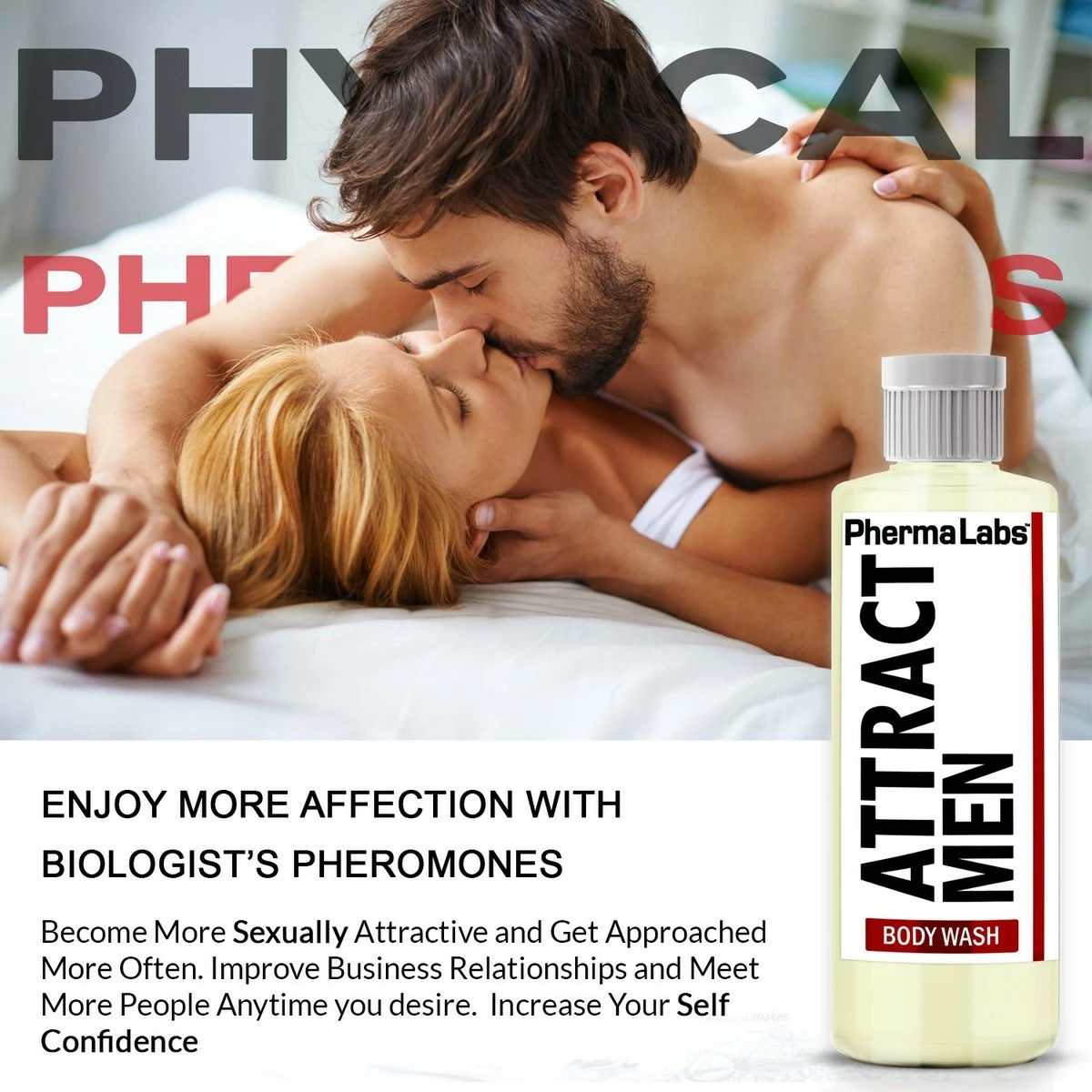 BODY WASH For Her (Original Scent) Containing Premium Pheromones! The Secret To ATTRACT MEN Phermalabs Human Scented Pheromones Body Gel GUARANTEED! TO WORK!! 10fl Oz 45mg 6 BODY WASH For Her (Original Scent) Containing Premium Pheromones! The Secret To ATTRACT MEN Phermalabs Human Scented Pheromones Body Gel GUARANTEED! TO WORK!! 10fl Oz 45mg - Image 4