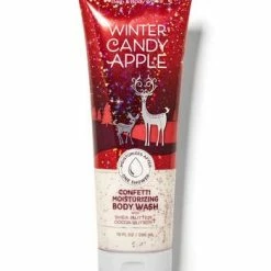 White Barn Bath And Body Works WINTER CANDY APPLE Confetti Moisturizing Body Wash