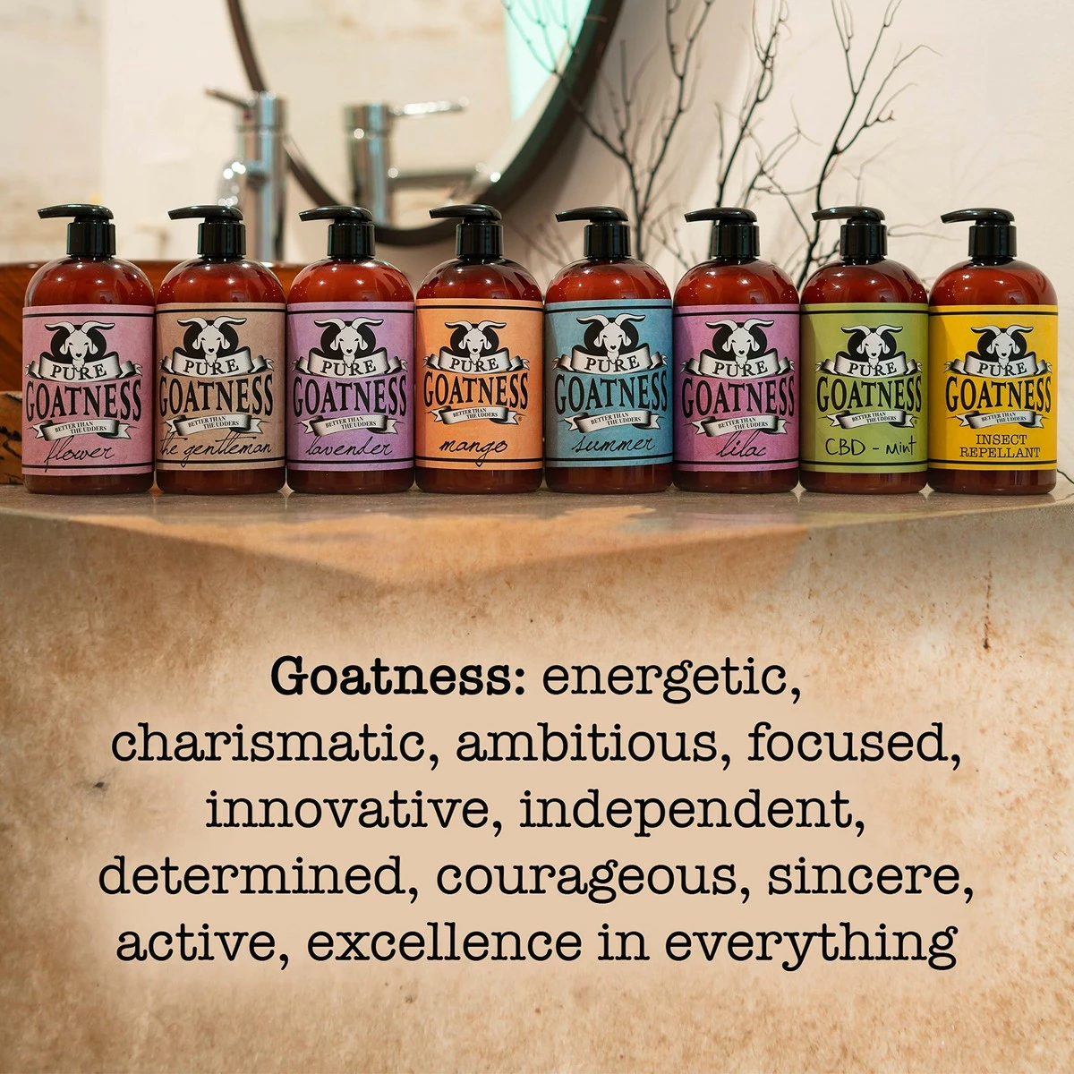 Pure Goatness Premium Goat Milk Lotion Natural Skincare Body Hand And Face Rejuvenating And Cleansing Moisturizer (Mango, 16oz) 8 Pure Goatness Premium Goat Milk Lotion Natural Skincare Body Hand And Face Rejuvenating And Cleansing Moisturizer (Mango, 16oz) - Image 6