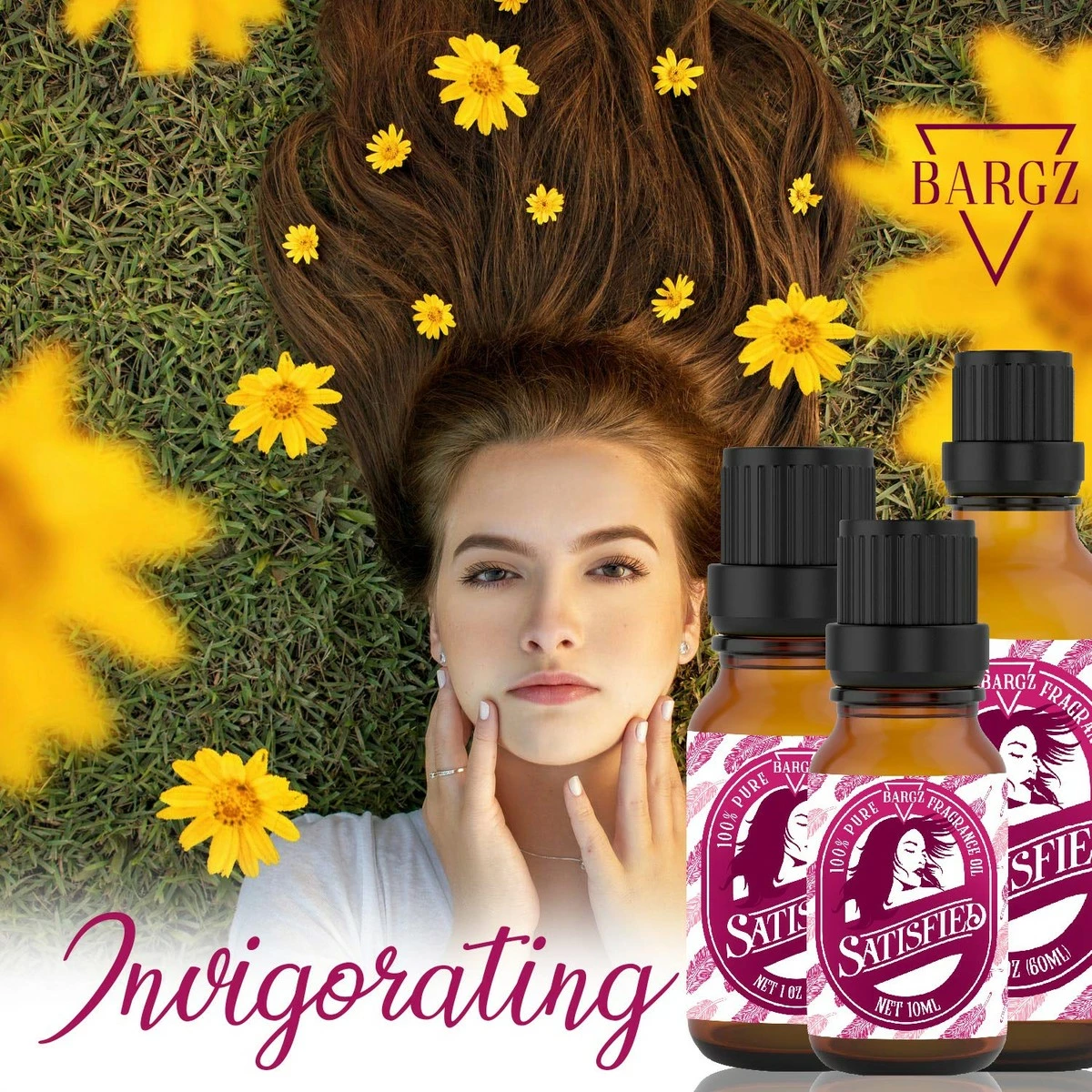 Bargz Satisfied Fragrance Oil For Women - Premium Grade Perfume Oil, Sweet Floral Scent Essential Oils In Glass Amber Bottle (FLAT CAP, 10 ML) 9 Bargz Satisfied Fragrance Oil For Women - Premium Grade Perfume Oil, Sweet Floral Scent Essential Oils In Glass Amber Bottle (FLAT CAP, 10 ML) - Image 7
