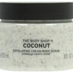 The Body Shop Coconut Exfoliating Cream Body Scrub, 8.5 Oz